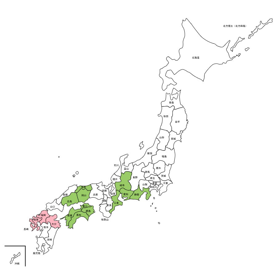 サービス提供エリアMAP